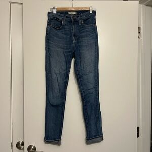 Madewell High Rise Slim Boyfriend Jeans